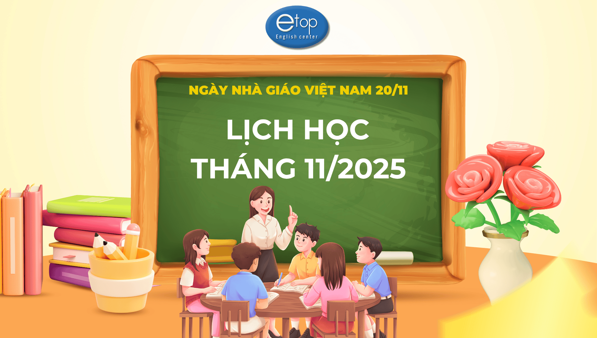LỊCH HỌC THÁNG 11/2025